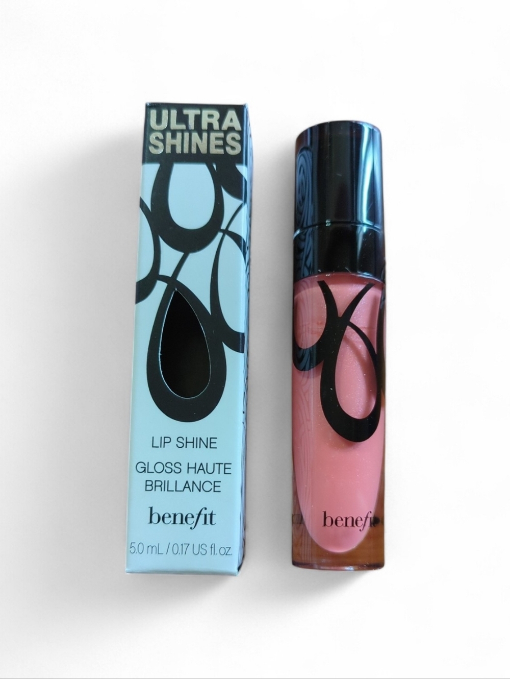 NIB Benefit Ultra Shines Lip Shine +Spiked Punch Full Size